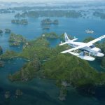 Seaplane from Hanoi to Halong