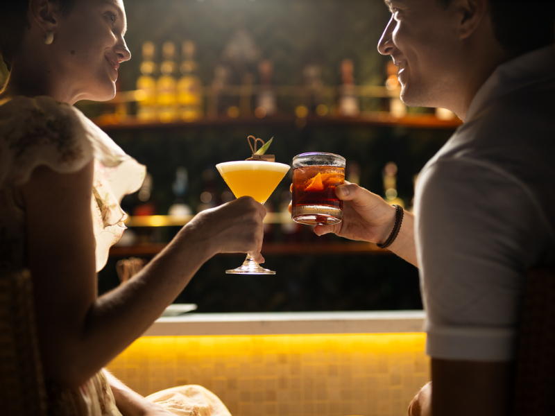 Sunset Cocktails Halong Bay